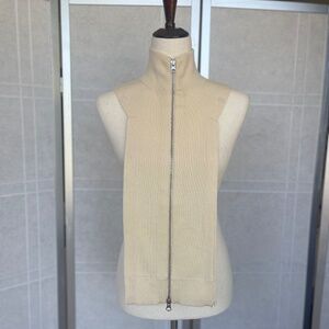 NWOT Veronica Beard Ivory Uptown Cashmere Dickey sz O/S